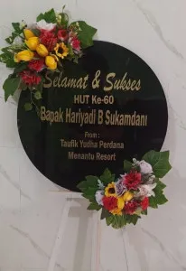 Papan Akrilik Ucapan Ulang Tahun Pasar Rebo
